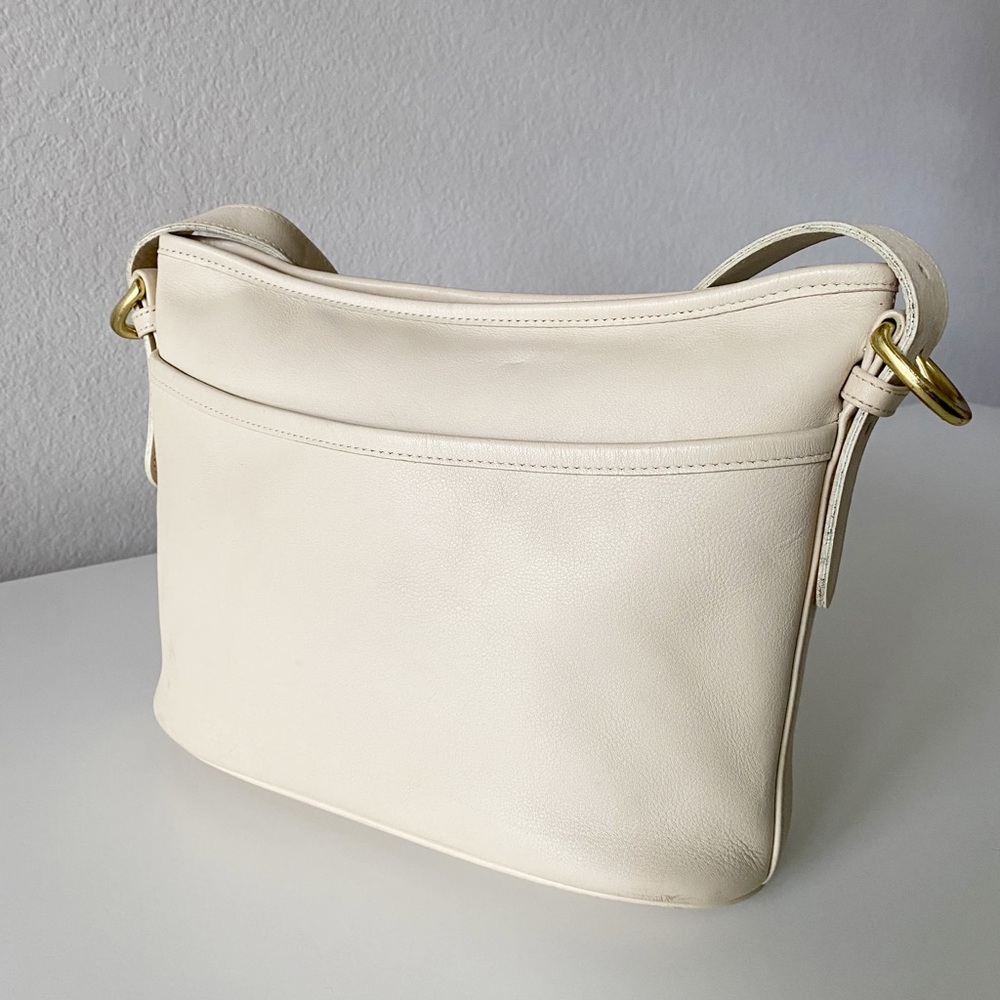 Vintage Coach - Worth Crossbody Bag 4143 - Bone - 1994